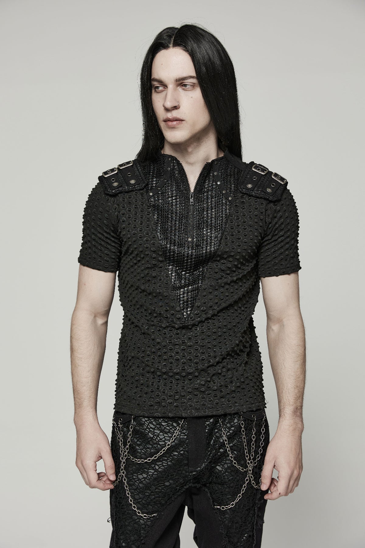 Night Mesh Zip Top